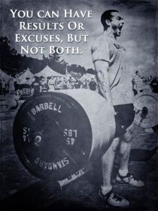 Results VS Excuses
